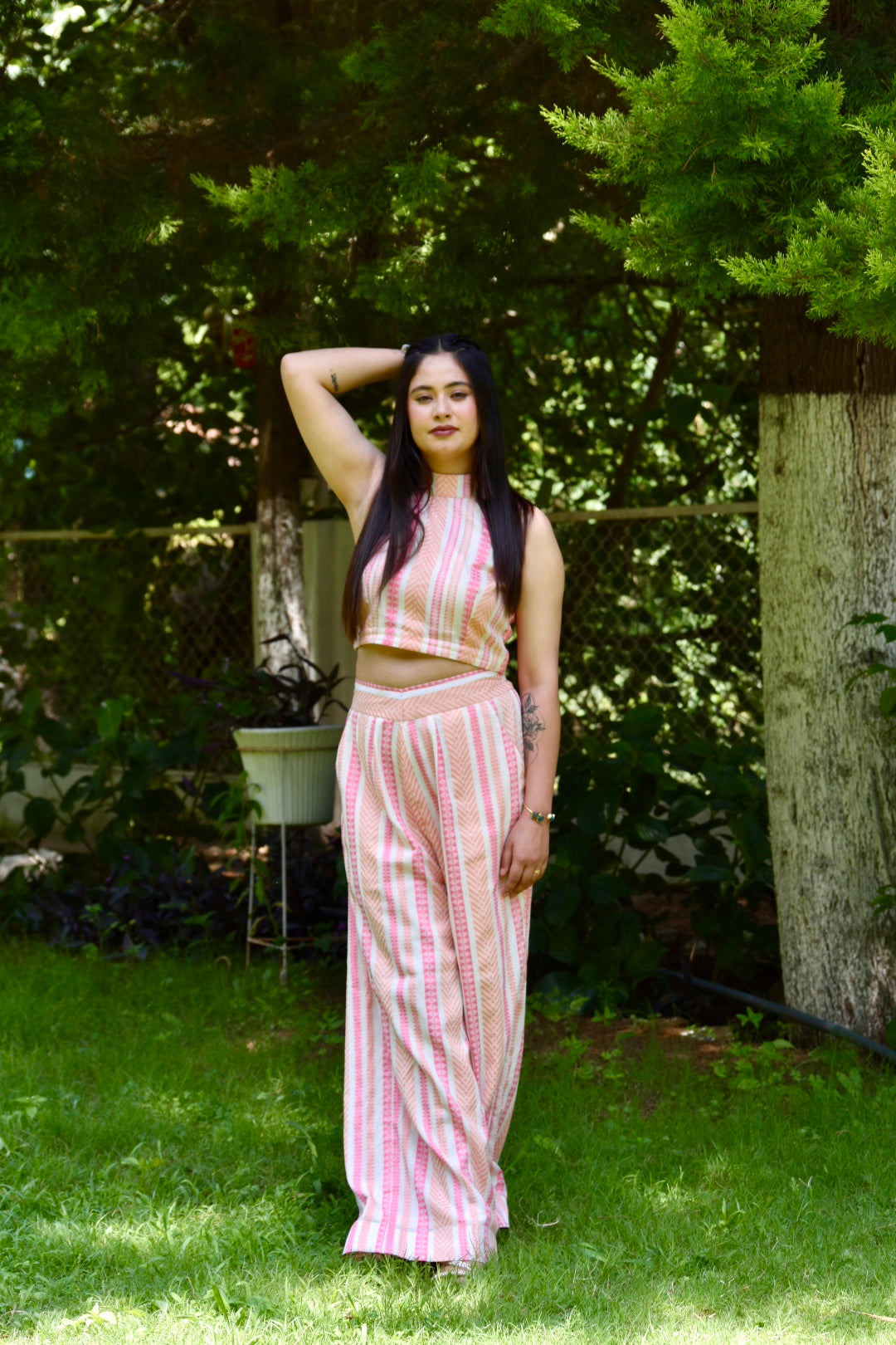Whispering Stripes Pastel Co-ord