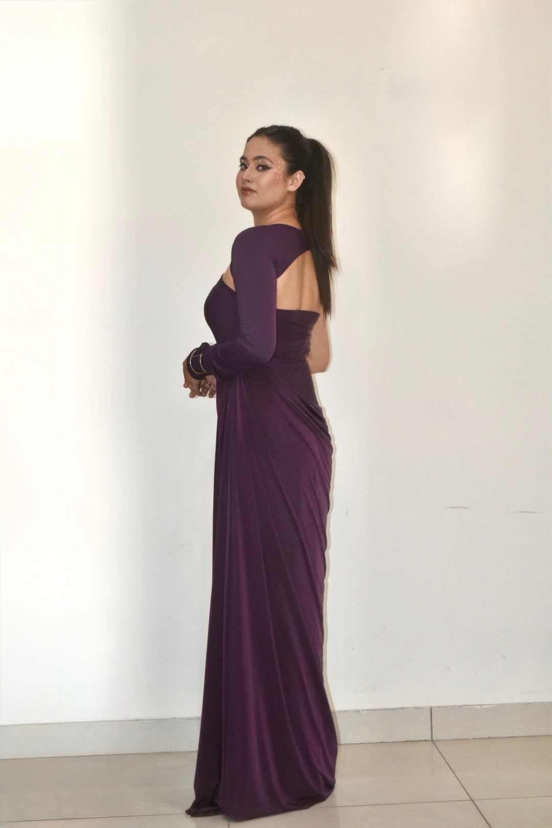 Sculptura One-Shoulder Drape