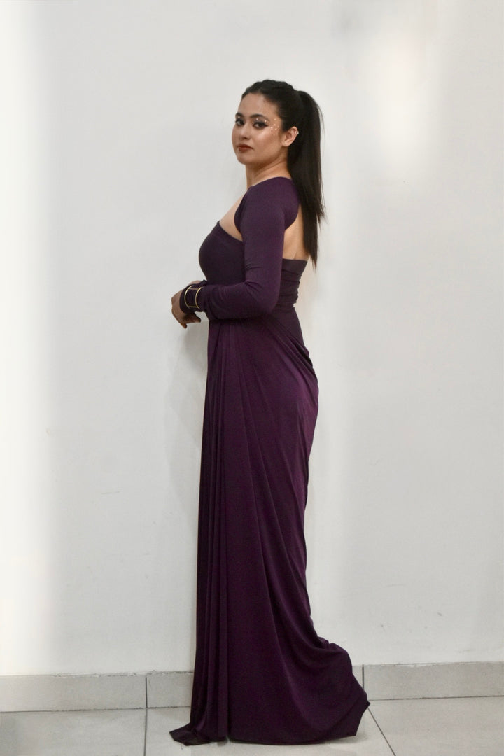 Sculptura One-Shoulder Drape