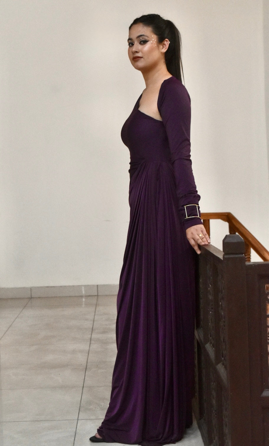 Sculptura One-Shoulder Drape